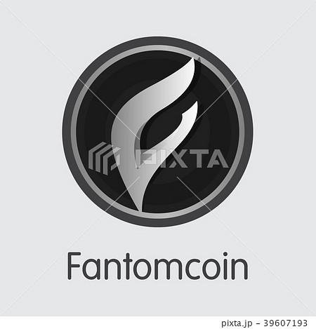 Fantomcoin Digital Currency. Vector FCN Coin Image 39607193