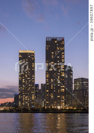 豊洲晴海夕景 豊洲晴海夕景 39607897