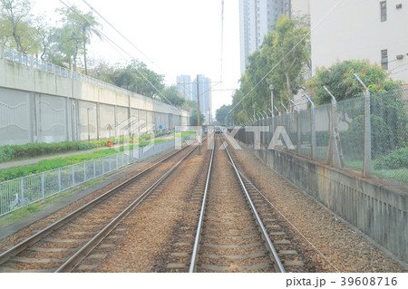 Light rail in the Siu Hong Tuen Mun 39608716