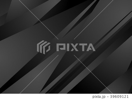 Black stripes abstract tech minimal background 39609121