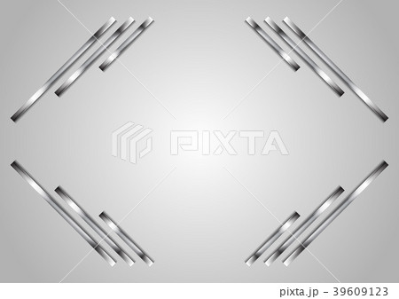 Technology abstract metallic frame design Technology abstract metallic frame design 39609123