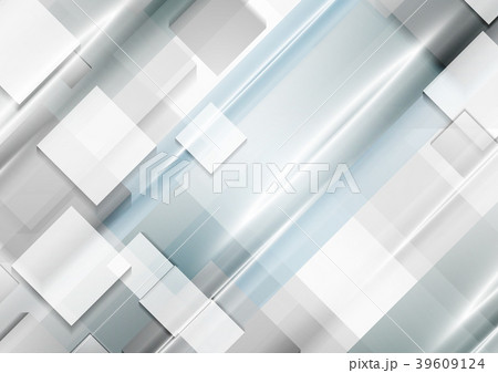 Grey blue technology geometric abstract background Grey blue technology geometric abstract background 39609124