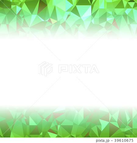 Green Background. Triangular Pattern. Green Background. Triangular Pattern. 39610675