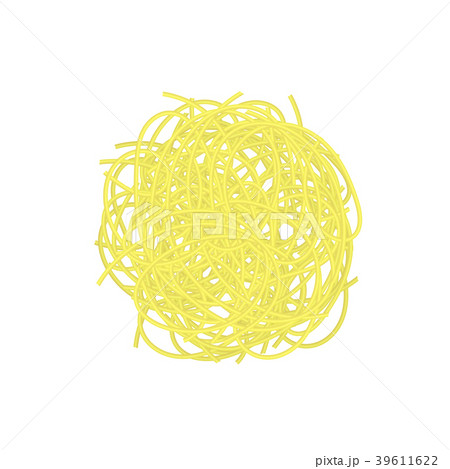 Boiled Floury Product Spaghetti 39611622