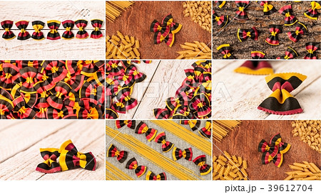 Photo of mixed various kinds of pasta 39612704