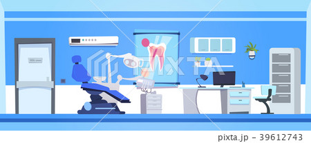 Dental Office Interior Empty Dentist Hospital Or 39612743