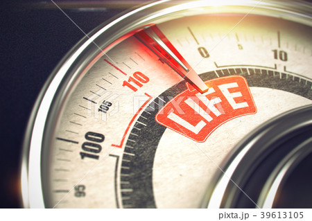 Life - Message on Conceptual Balance with Red Life - Message on Conceptual Balance with Red 39613105