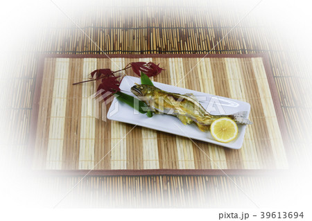 鮎の塩焼き　白ボカシ 39613694