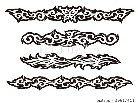 Polynesian armband tattoo female design. Pattern aboriginal samoan. Black  and white texture, isolated vector. Stock Vector | Adobe Stock