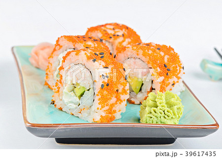 Rolls on the plate 39617435