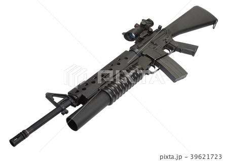 M16 rifle with an M203 grenade launcher 39621723