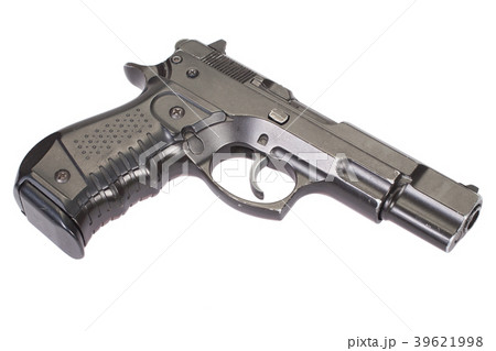 hand gun isolated on white background hand gun isolated on white background 39621998