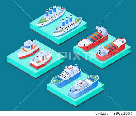 Ships Isometric Design Concept Ships Isometric Design Concept 39623654