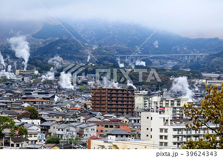 別府温泉　湯けむり 39624343