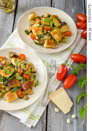 Homemade gnocchi with Mediterranean vegetables Homemade gnocchi with Mediterranean vegetables 39630079