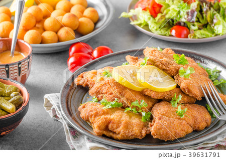 Homemade Breaded German Weiner Homemade Breaded German Weiner 39631791