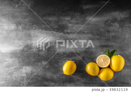 Fresh lemons photo 39632119