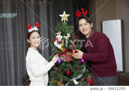 Conceptable photo of new married couple daily life. 271 39632293