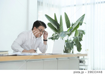 the life of a middle-aged man concept photo. a middle-aged man's work , daily routine and hobbies. 047 39633448