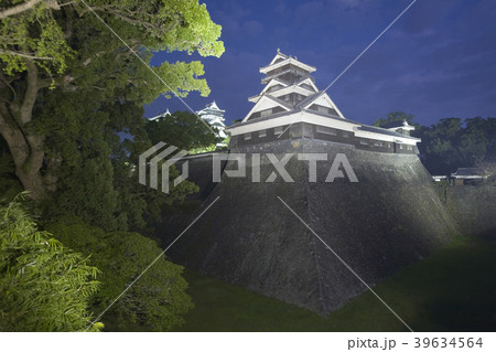 熊本城と宇土櫓夜景 39634564