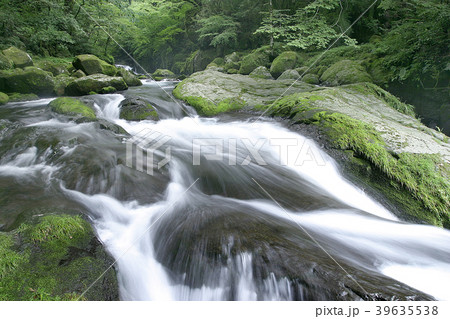 菊池渓谷 天狗滝 39635538
