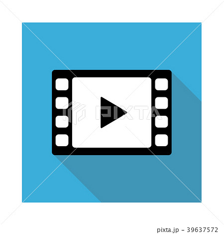 Video animation play button icon illustration... - Stock Illustration  [39637572] - PIXTA