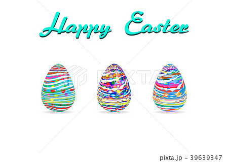 easter egg three pattern paint color easter egg three pattern paint color 39639347