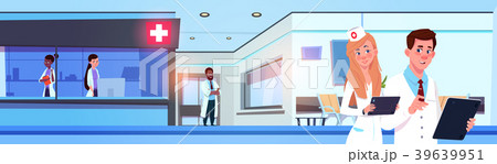 Team Of Professional Doctors In Modern Hospital Or Team Of Professional Doctors In Modern Hospital Or 39639951