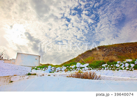 サントリーニ島の風景02 39640074