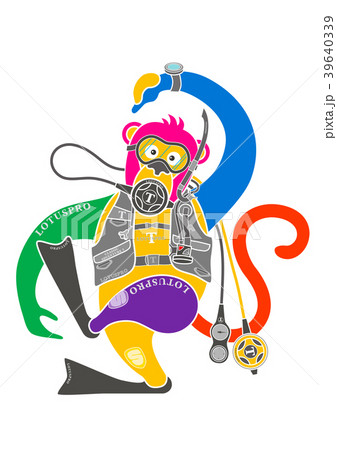 猿がダイビング 39640339