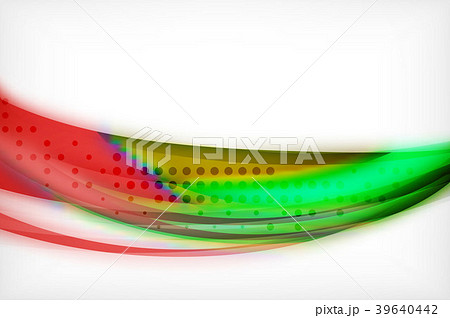 Glossy wave vector background 39640442