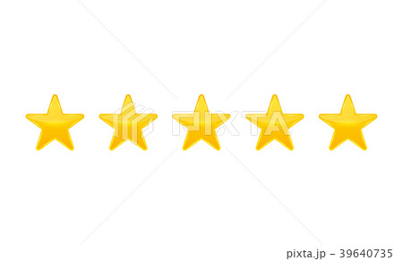 Creative vector illustration of star rating. Vote Creative vector illustration of star rating. Vote 39640735