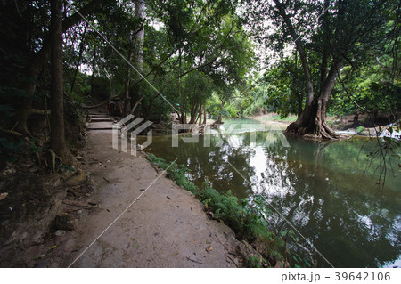 water fall in thailand, nature concept 39642106