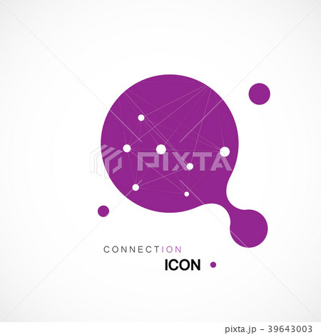 Abstract vector technology, network and connect 39643003