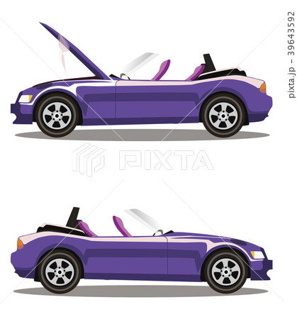 Car crash before and after. Car crash before and after. 39643592