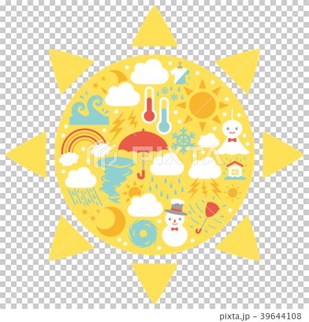 天気のアイコン 39644108