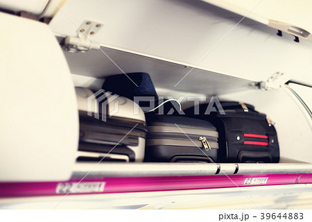 Hand-luggage compartment with suitcases in Hand-luggage compartment with suitcases in 39644883