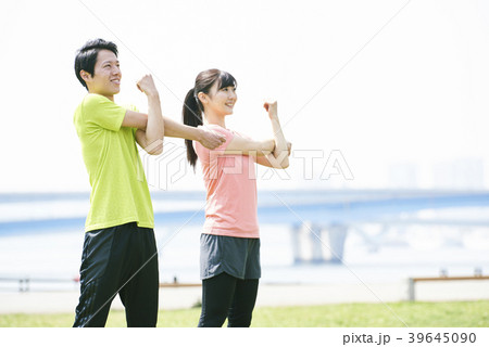 準備運動 カップル 準備運動 カップル 39645090