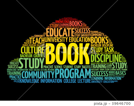 BOOK word cloud collage 39646700