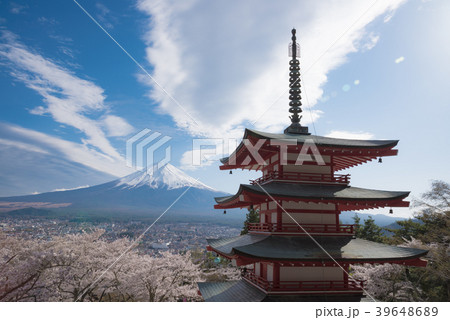 山梨県・新倉山浅間公園・春 山梨県・新倉山浅間公園・春 39648689