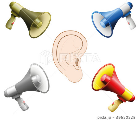 Hearing Damage Ear Noise Din Megaphones 39650528