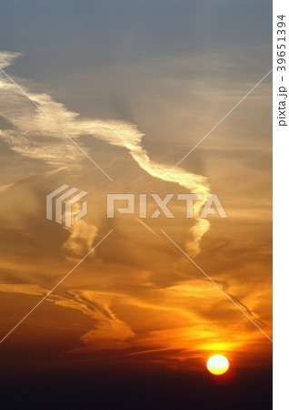 夕焼け空 39651394