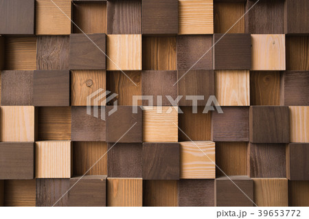 Modern abstract wooden texture. 39653772
