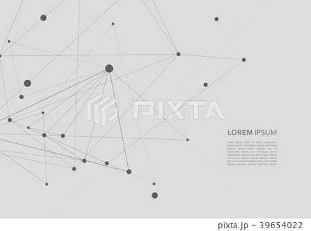 Science network pattern, connecting lines and dots Science network pattern, connecting lines and dots 39654022