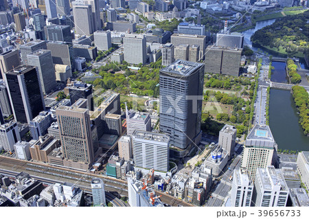 日比谷周辺上空/Aerial view  日比谷周辺上空/Aerial view  39656733