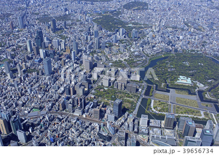 日比谷周辺上空/Aerial view 日比谷周辺上空/Aerial view 39656734