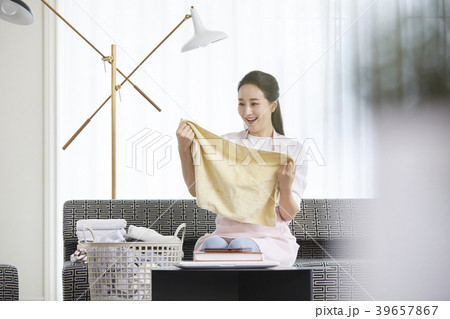 洗濯 ランドリーバスケット 洗濯かご 39657867