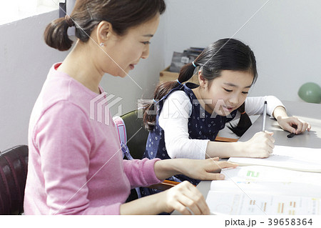 勉強 子供 ママ 39658364