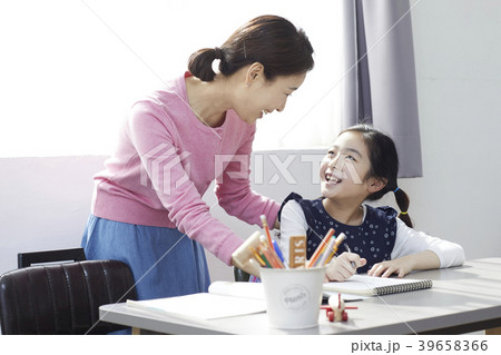勉強 少女 子供 39658366