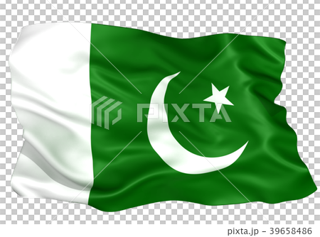 パキスタン国旗 39658486